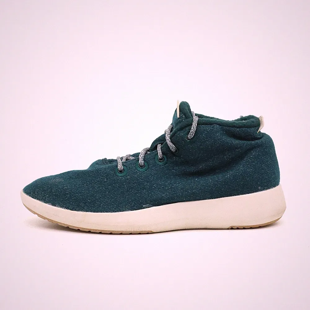 Allbirds Herren Wool Runner-Up Sneaker Teal Wolle Laufschuh EU 45-46
