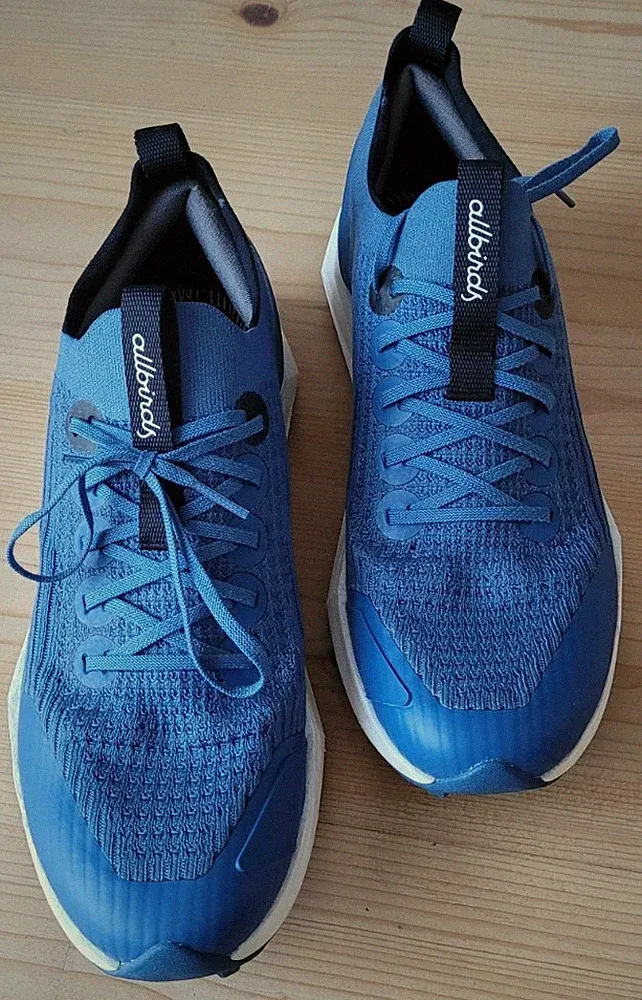 Allbirds Sneaker/Laufschuhe TF2 Blau Herren Gr.43 5 (US 10 5) 1X Getragen Top