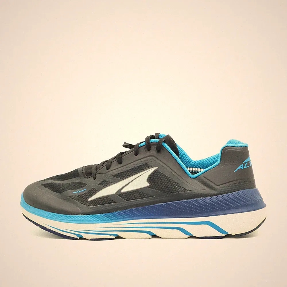 Altra Herren Duo Schuhe schwarz/blau Synthetik Low-Top leicht Laufschuhe EU 48