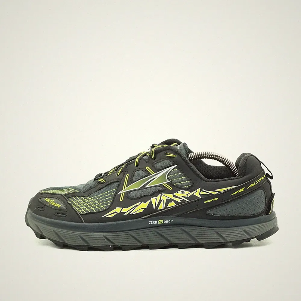 Altra Herren Lone Peak 3.5 Laufschuhe Schwarz/Gelb Trap Trailrunning EU 44