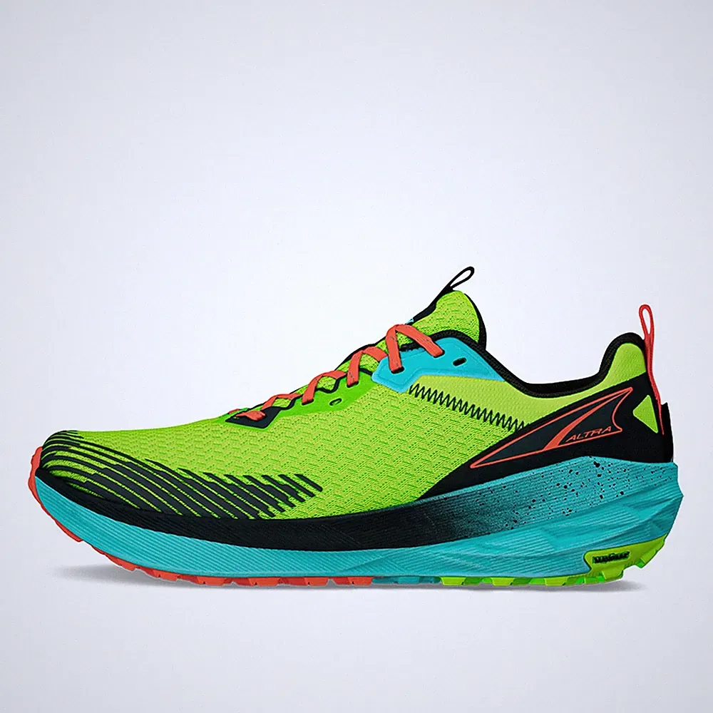 Altra M Experience Wild 2 Herren Gray Lime Laufschuhe Trailschuhe grün