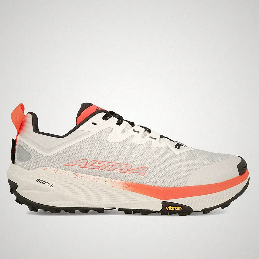 Altra M Experience Wild 3+ Herren White Coral Laufschuhe Trailschuhe weiß