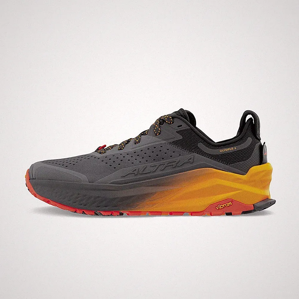 ALTRA RUNNING OLYMPUS 6 Herren Trail Laufschuhe BLACK/ORANGE 42