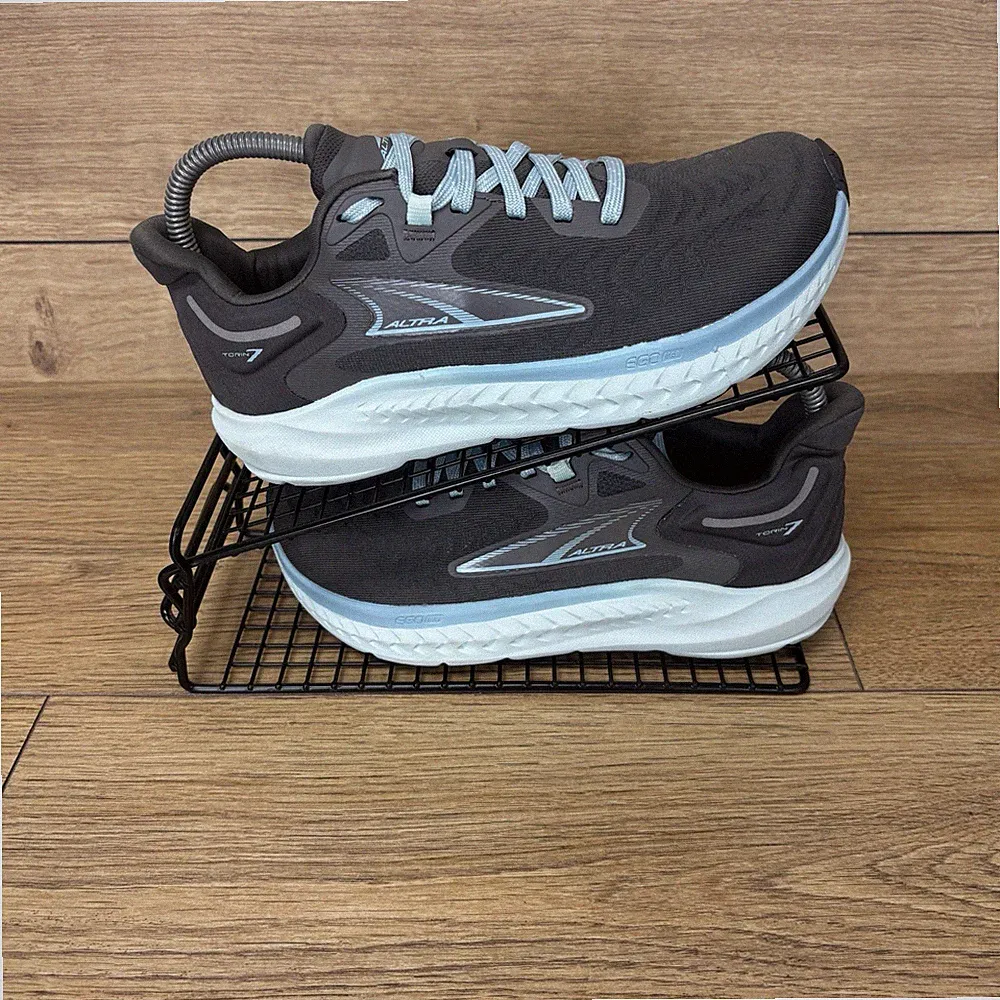 Altra Schuhe Damen Gr. UK 4,5 Torin Running Marathon grau blau Turnschuhe