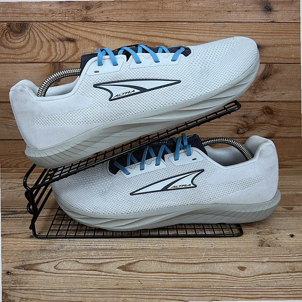 Altra Sneaker Herren Größe UK 11 Escalante 4 grau blau Barfuß Straßenlaufschuhe