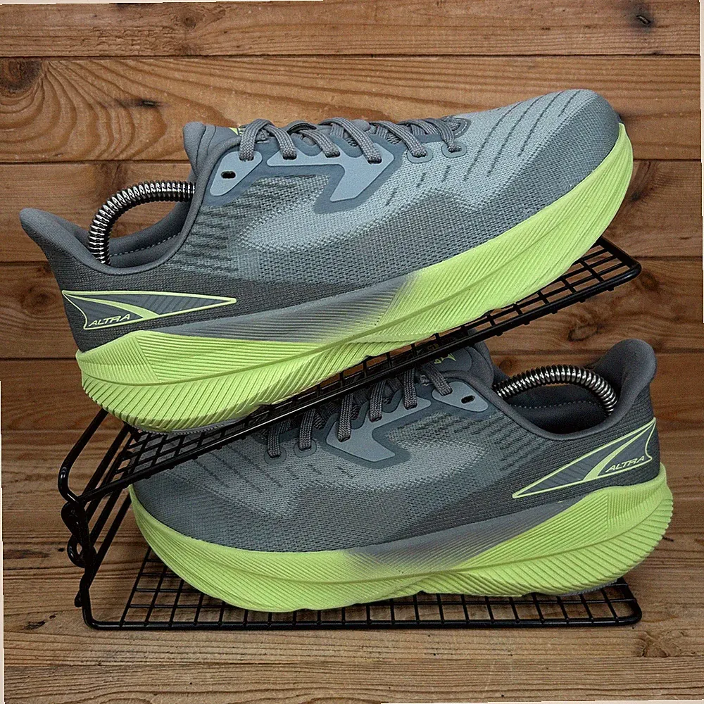 Altra Turnschuhe Herren Größe UK 7 Experience Flow grau limette Straßenlaufschuhe