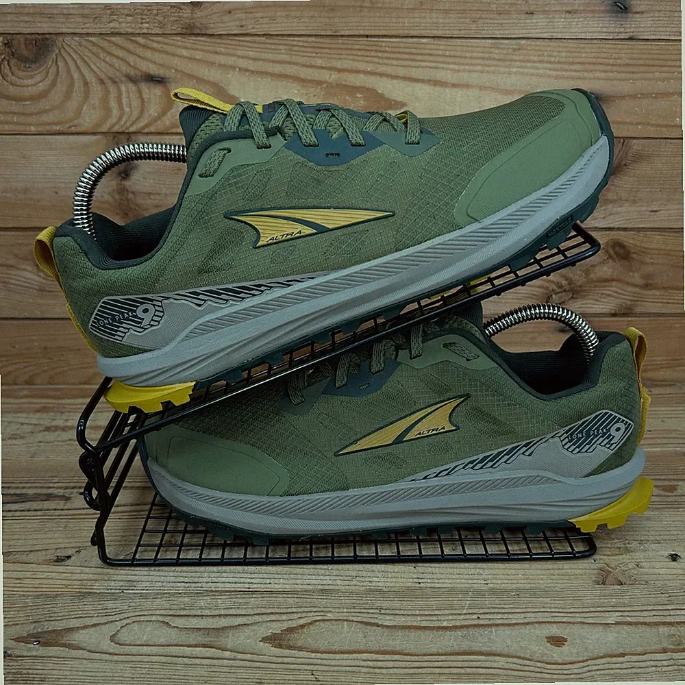 Altra Turnschuhe Herren Größe UK 8 Lone Peak 9 grün Trail Outdoor Wandern Laufschuhe
