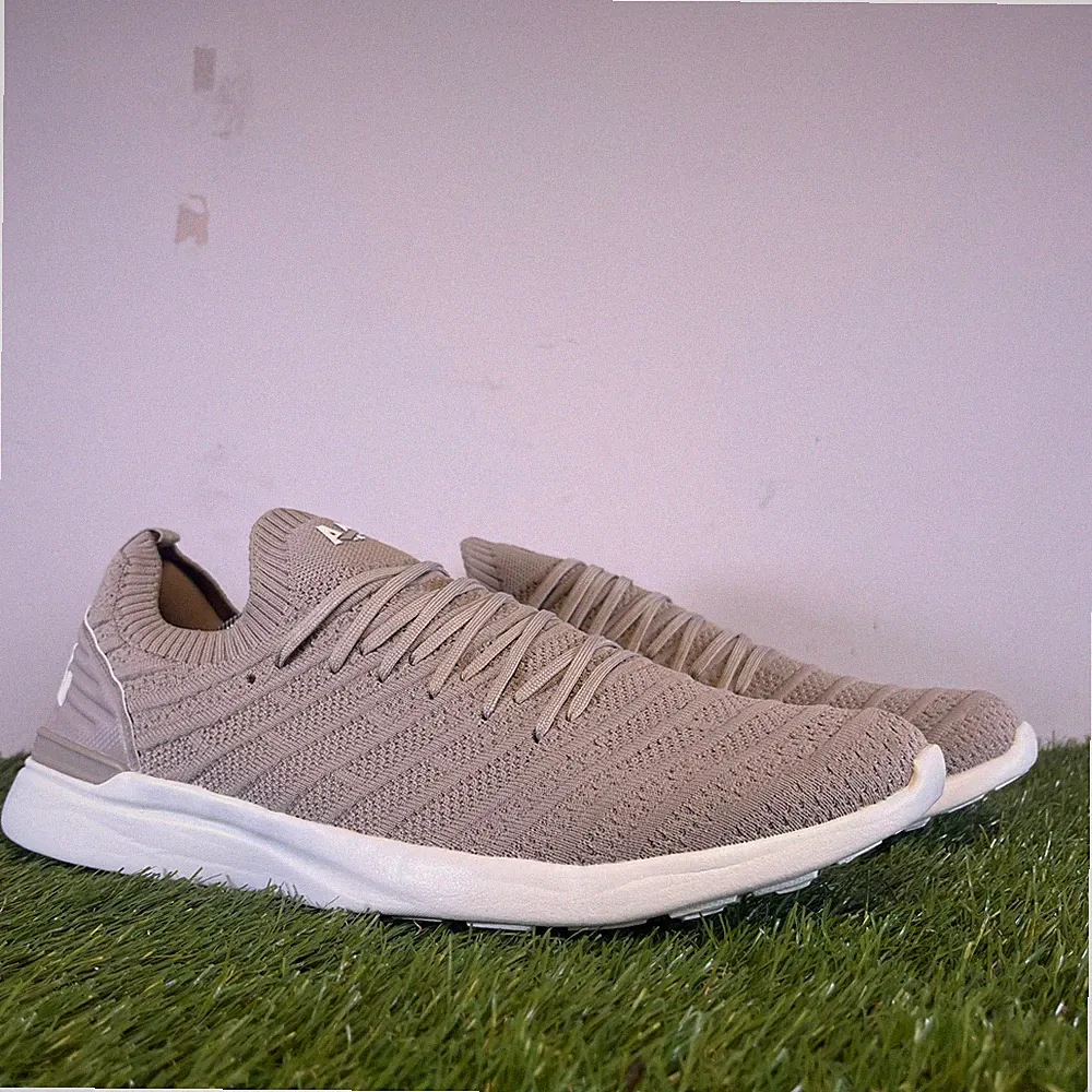APL Turnschuhe Größe 13 Herren Grau TechLoom Wave Schnürschuhe Walking Laufschuhe