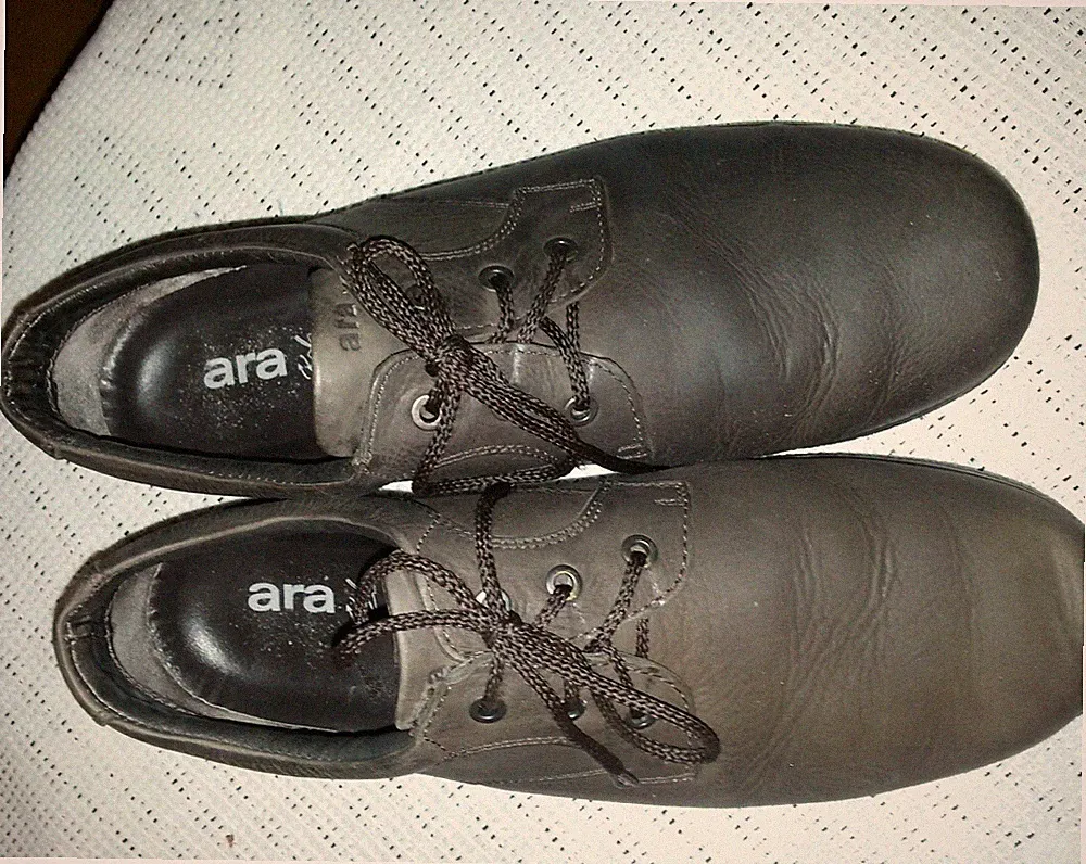 Ara Herrenschuhe, Gr. 45, Braun, Echtes , echt Leder, Halbschuhe, Schuhe
