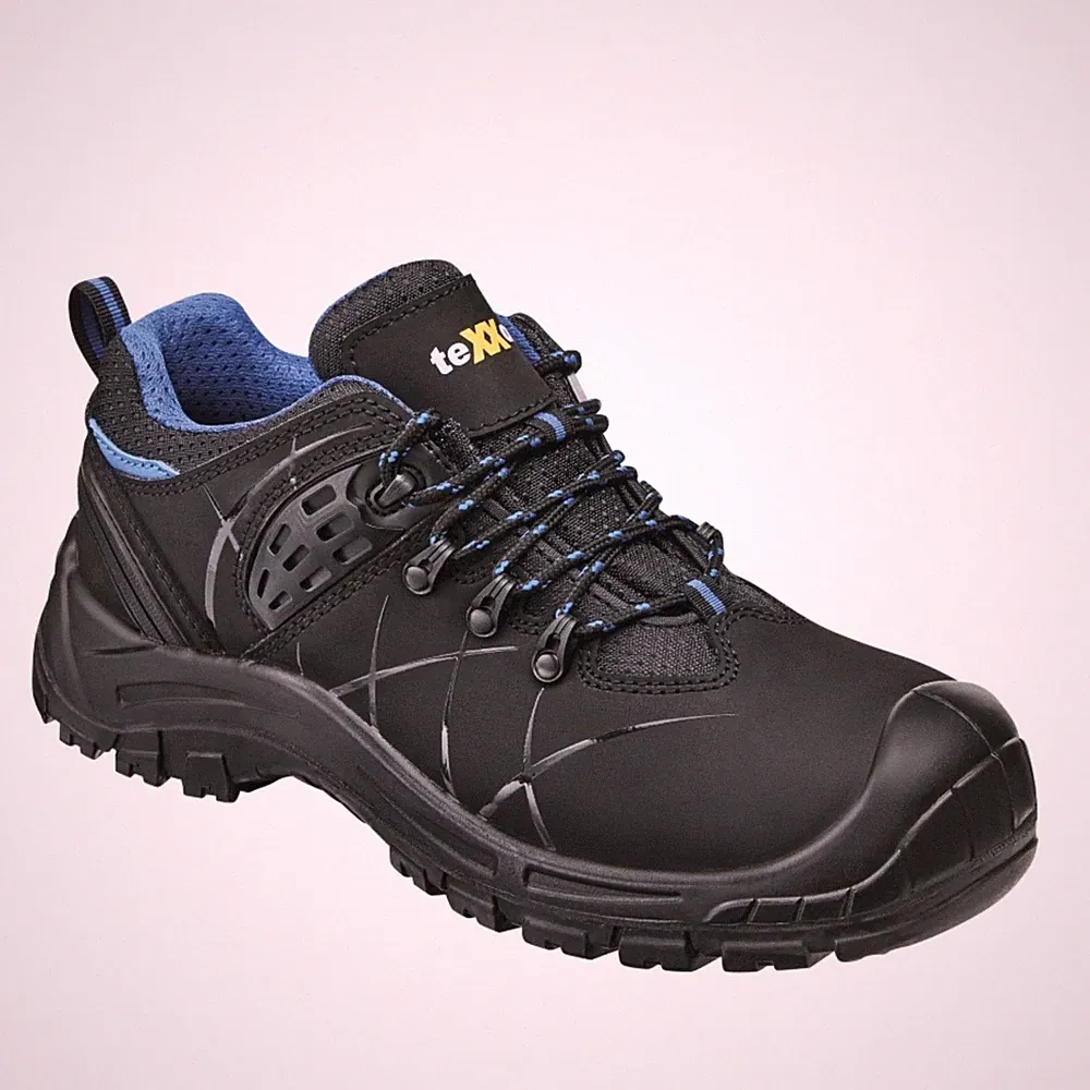 Arbeitsschuhe S3 Sicherheitsschuhe Schutzschuhe Leder Schwarz Bauschuhe Gr.37-47