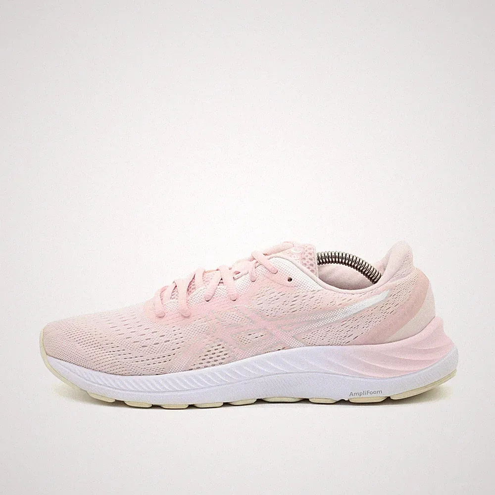 ASICS Damen 1012A916 Sneaker Rosa Synthetikfaser & AmpliFoam Laufschuh EU 41.5