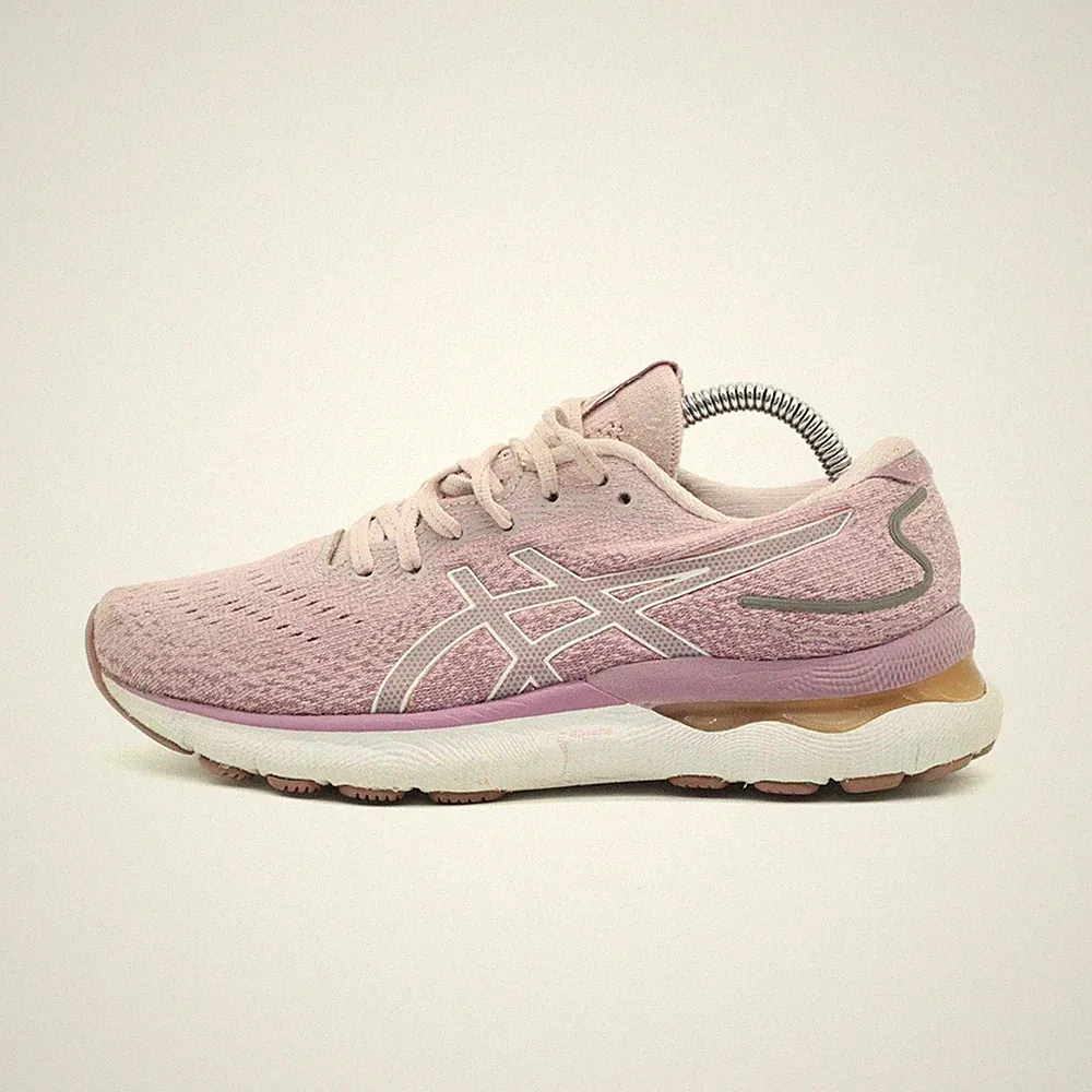 ASICS Damen Gel-Nimbus 24 Sneaker Rosa Mesh Atmungsaktiv Laufschuhe EU 37