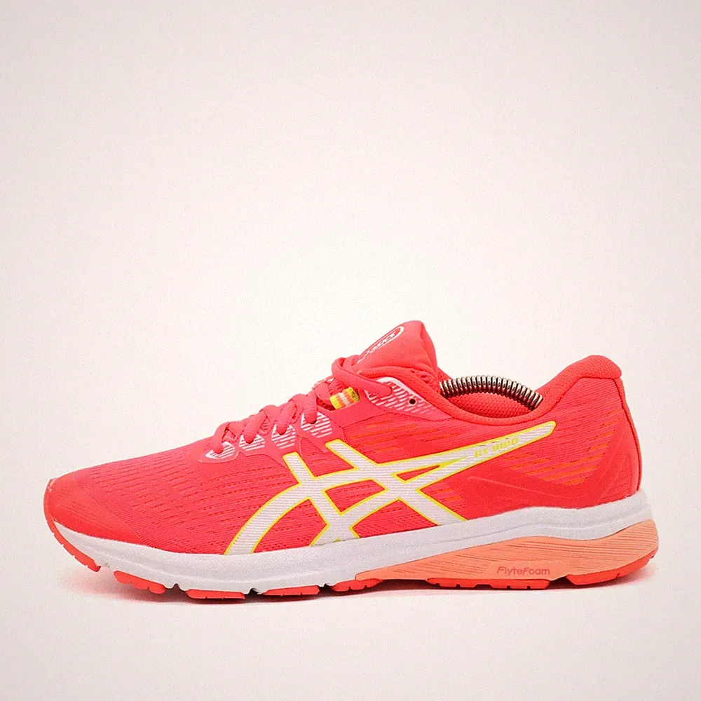 ASICS Damen GT-1000 10 Sportschuhe Pink Gelb FlyteFoam Laufschuhe EU 41.5