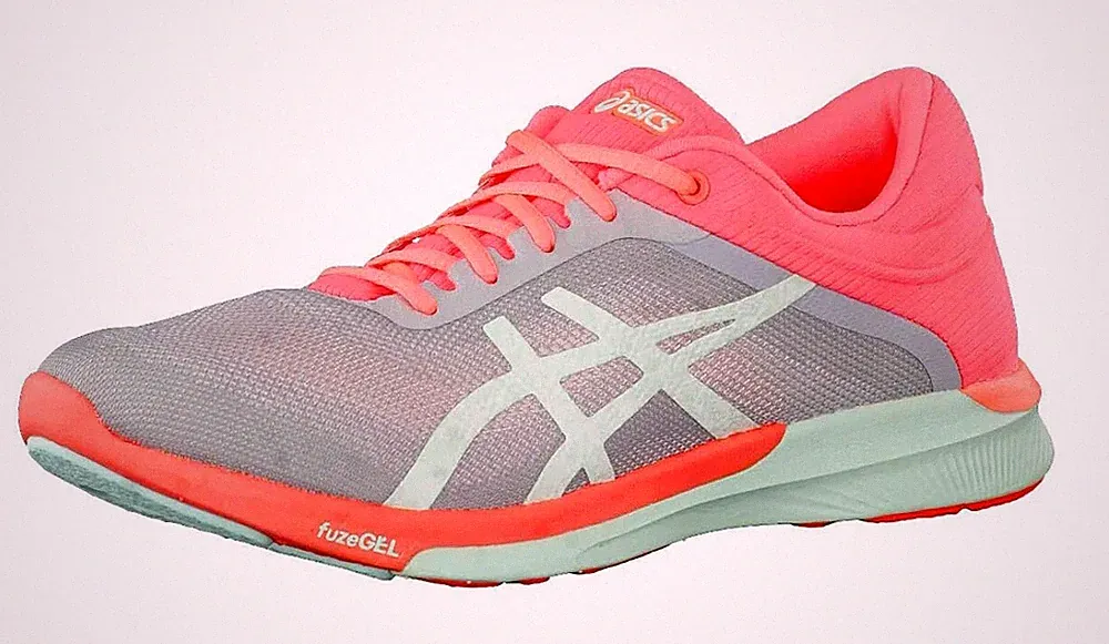 ASICS Damen Laufschuhe FuzeX Rush T768N-9687 grau MIDGREY BAY FLASH CORA