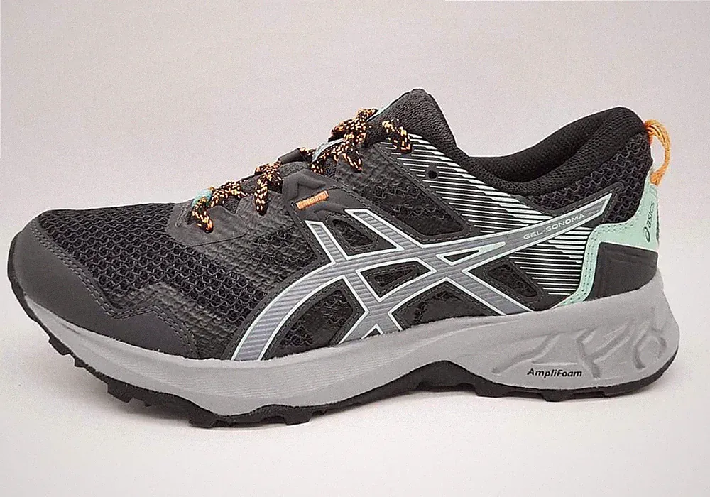 Asics Damenschuhe Laufschuhe GEL-SONOMA 5 Graphite Grey Grau Sport Gym Outdoor