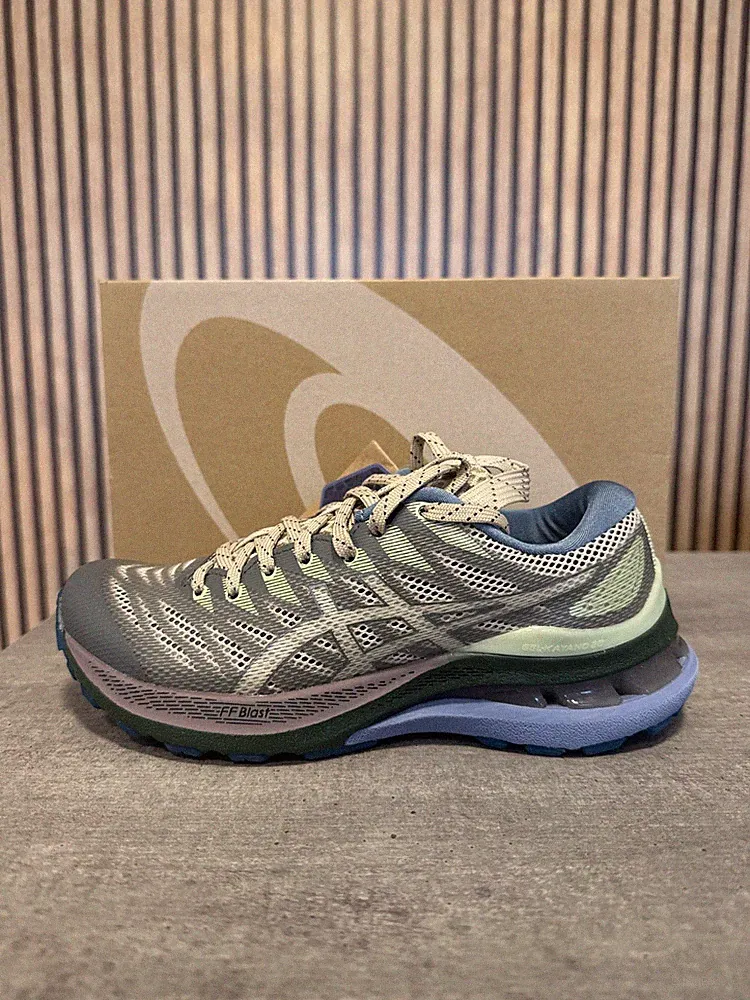 Asics FN3-S Gel-Kayano 28 Gargoyle Fog Running Shoes Multi Sneaker Laufschuh