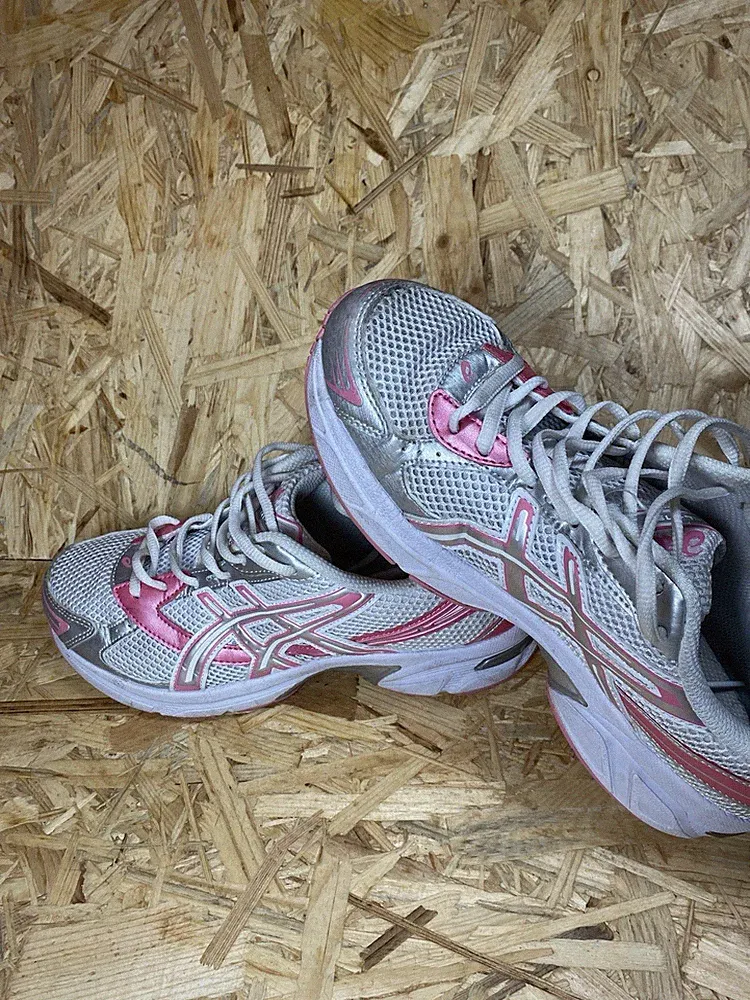 ASICS GEL-1130 Vintage Sneaker Y2K Laufschuhe Silber PinkGr. 40 Streetwear Pasha