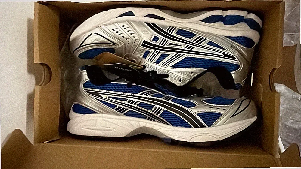 ASICS Gel-Contend 4 Herren Laufschuhe Sneaker EU 45 Blau/Silber/Schwarz
