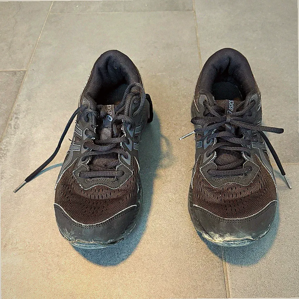 ASICS GEL-CONTEND 4 Herren Laufschuhe Sneaker Mesh schwarz EU 40,5 US 9