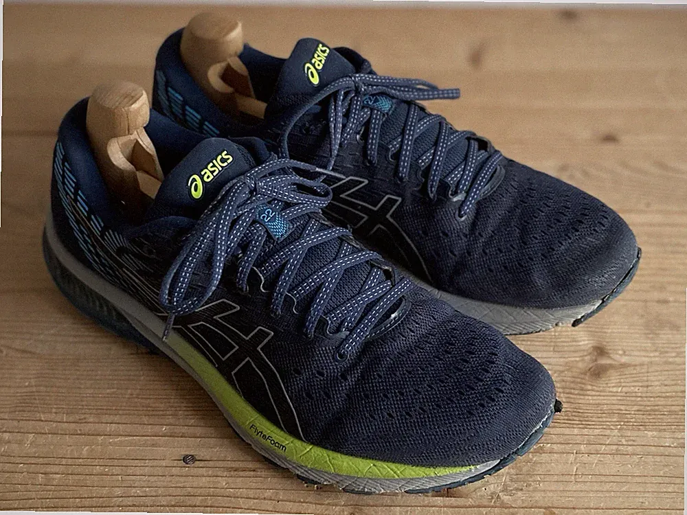Asics „Gel-Cumulus 22“ Laufschuhe, dunkelblau, Gr. 46