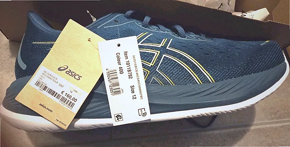 ASICS GEL-CUMULUS 26 Herren Laufschuhe – neu & ungetragen - Größe 46,5 - Top