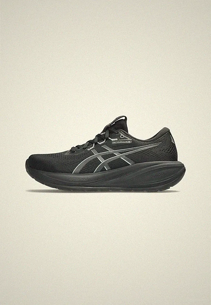 ASICS GEL CUMULUS 27 - 42.5 - Laufschuh Straße - black carrier grey - NEU