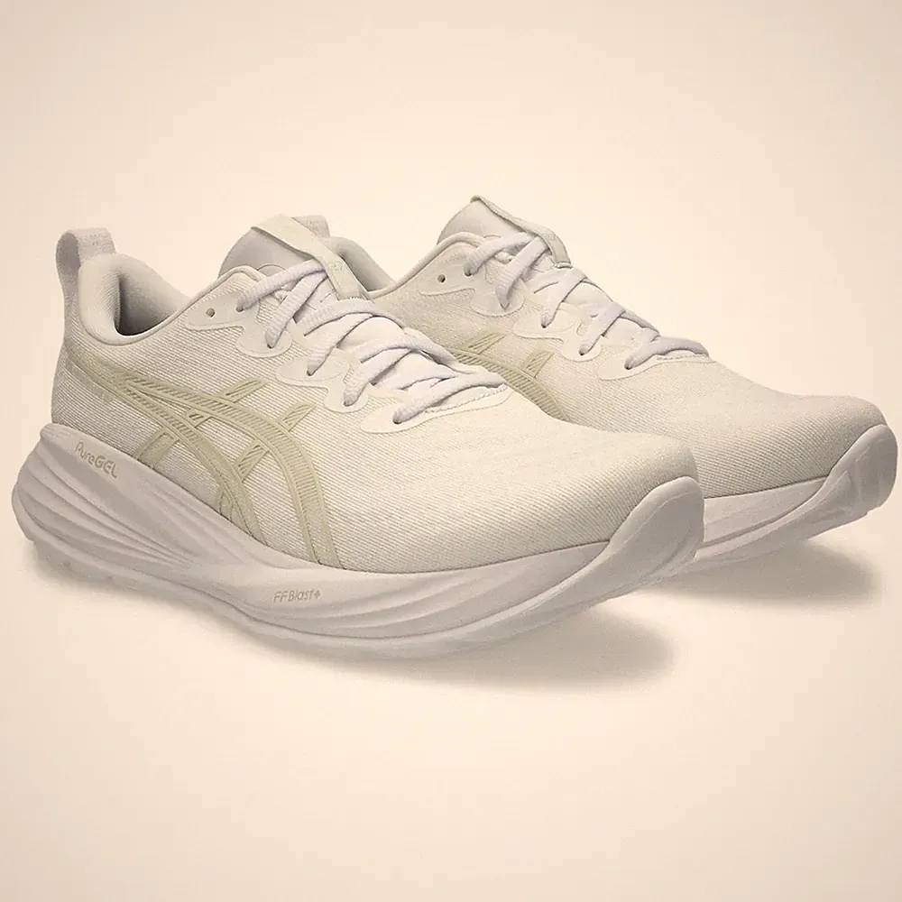 ASICS GEL-CUMULUS 27 Herren Laufschuhe 1011B960 White/Lake Gray 24,5-32,0 cm