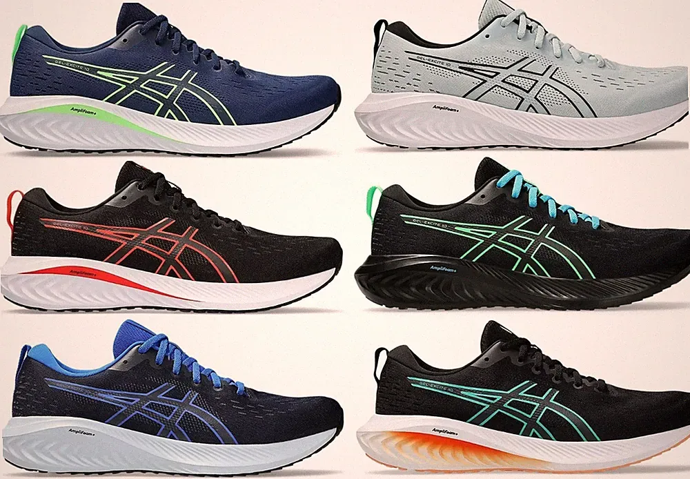 ASICS GEL EXCITE 10 SCHUHE SHOES SCHUHE HERREN RUNNING FITNESSSTUDIO RUNNING KAYANO PULSE