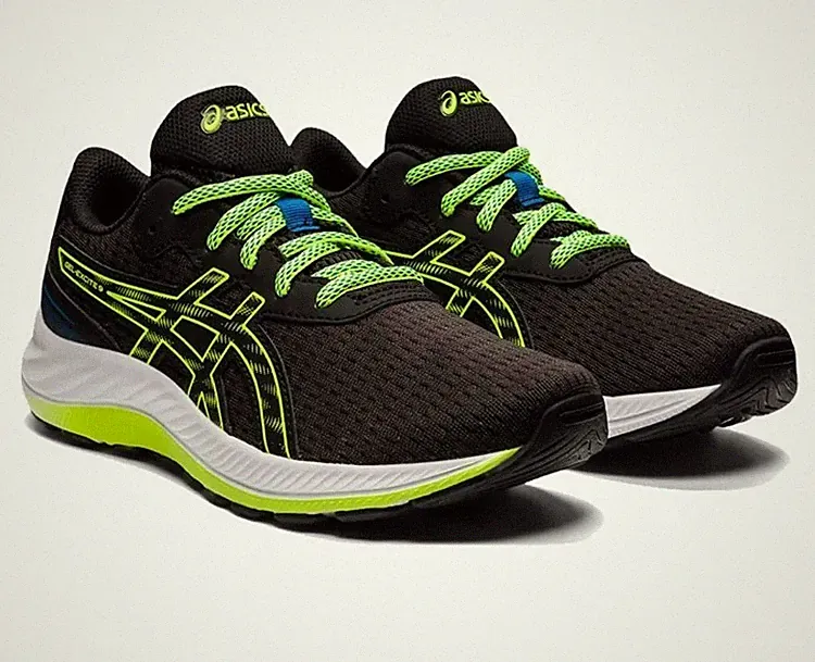 Asics Gel-Excite 9 Sneaker Schuhe Schwarz Original Neu Größe 6
