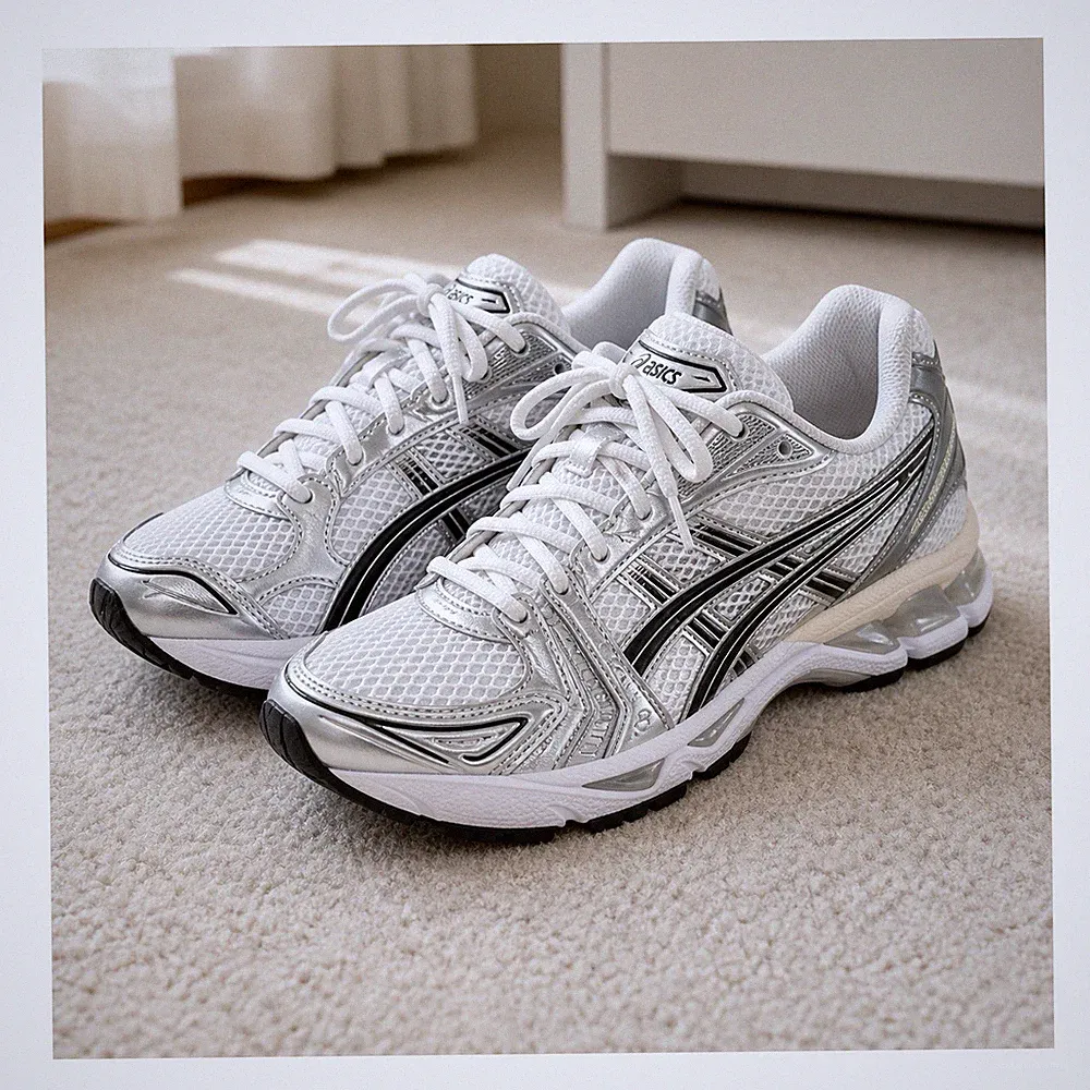 ASICS GEL-KAYANO 14 Herren Laufschuhe Weiß