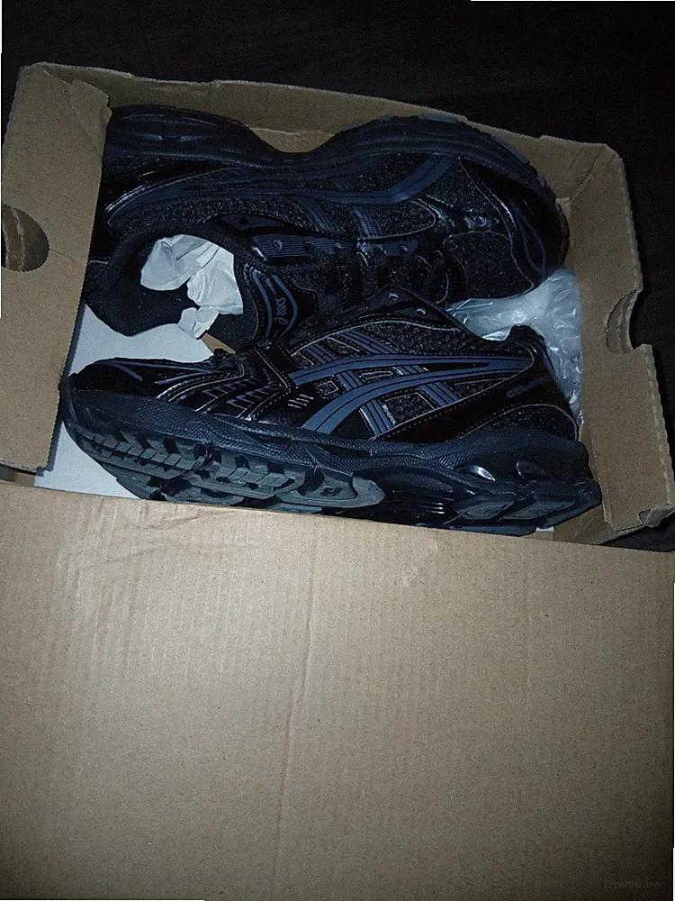 ASICS GEL-KAYANO 14 Herren Sneaker Laufschuh Schwarz/Silber EU 40 1201A019-001