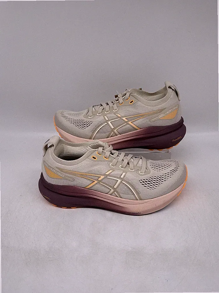 Asics Gel-Kayano 31 Damen Laufschuhe Beige Multi Orange UK 5 EU 38 NEU