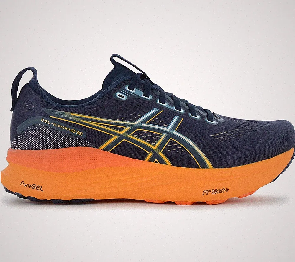 Asics GEL-KAYANO 32 - Herren Laufschuhe Running Schuhe 1011C301-400 Blau NEU