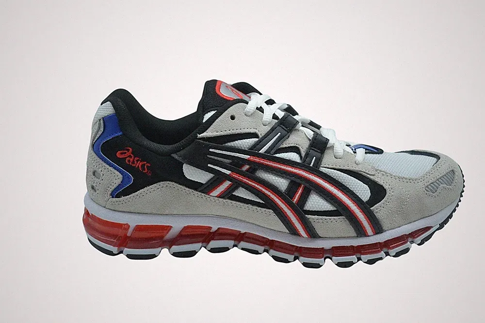 Asics GEL Kayano 5 360 white cream Laufschuhe 1201A1301 01 beige