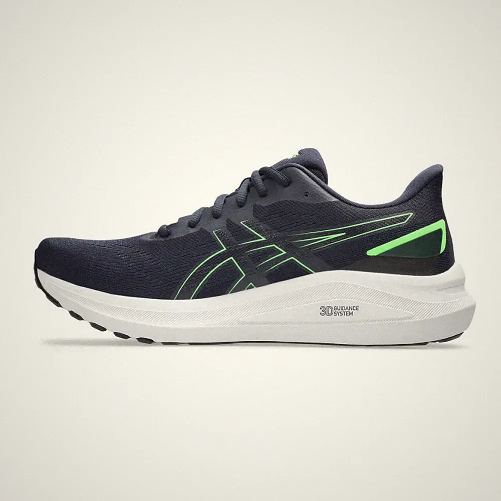Asics Gel Kinjo 2 Herren Laufschuhe Sneaker Blau Grün