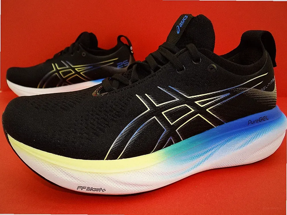 Asics Gel Nimbus 25 Sneaker Turnschuhe Sportschuhe Laufschuhe Herren Schuhe Gr42