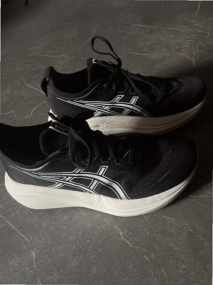 Asics Gel Nimbus 27 Laufschuhe Herren Schwarz Gr. 45