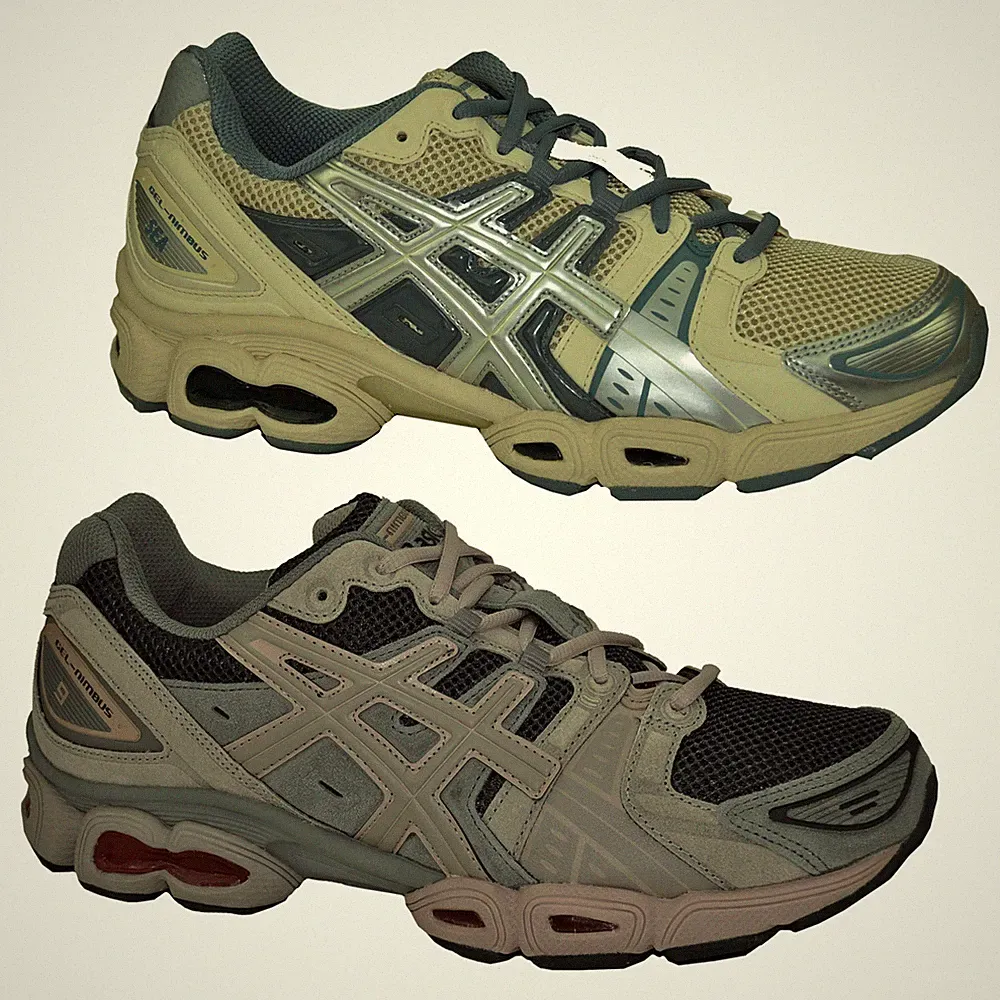 Asics Gel-Nimbus 9 Langstrecken Laufschuhe Herren Damen Turnschuhe Running
