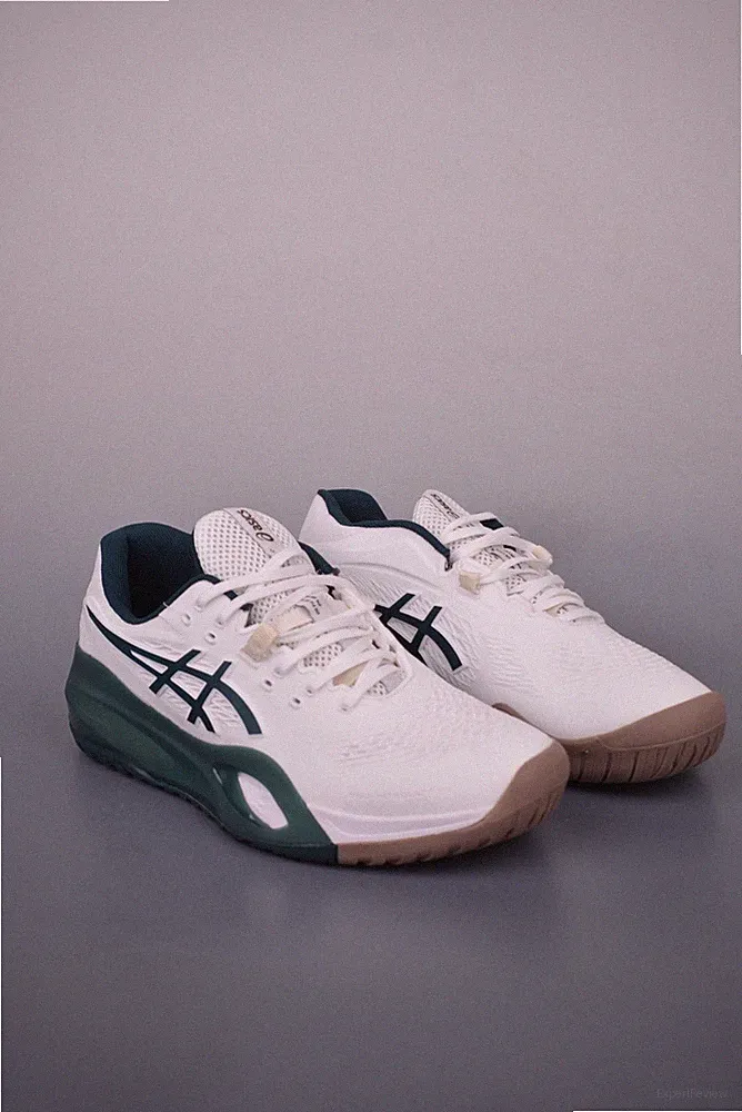 Asics Gel-RESOLUTION X weiße Laufschuhe