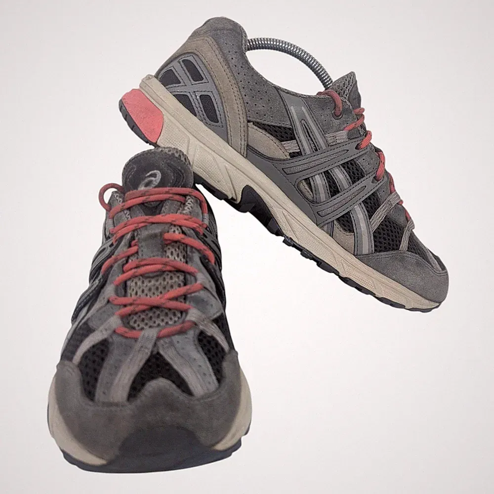 Asics Gel-Sonoma 15-50, UK 7,5 EU 42 Rennrad Lauf Wanderschuhe Herren Grau Clay 🚀