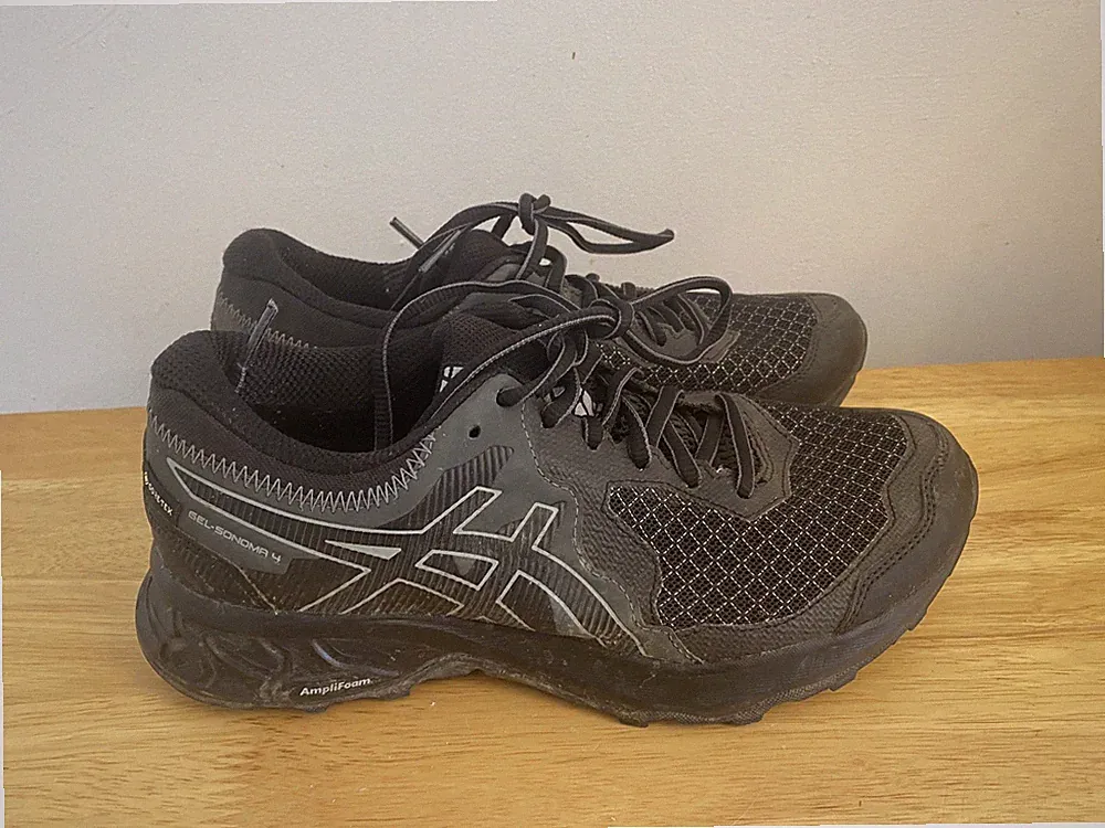 Asics Gel Sonoma 4 Gore-Tex Trailrunningschuhe schwarz UK 6,5 US 7,5 EUR 39