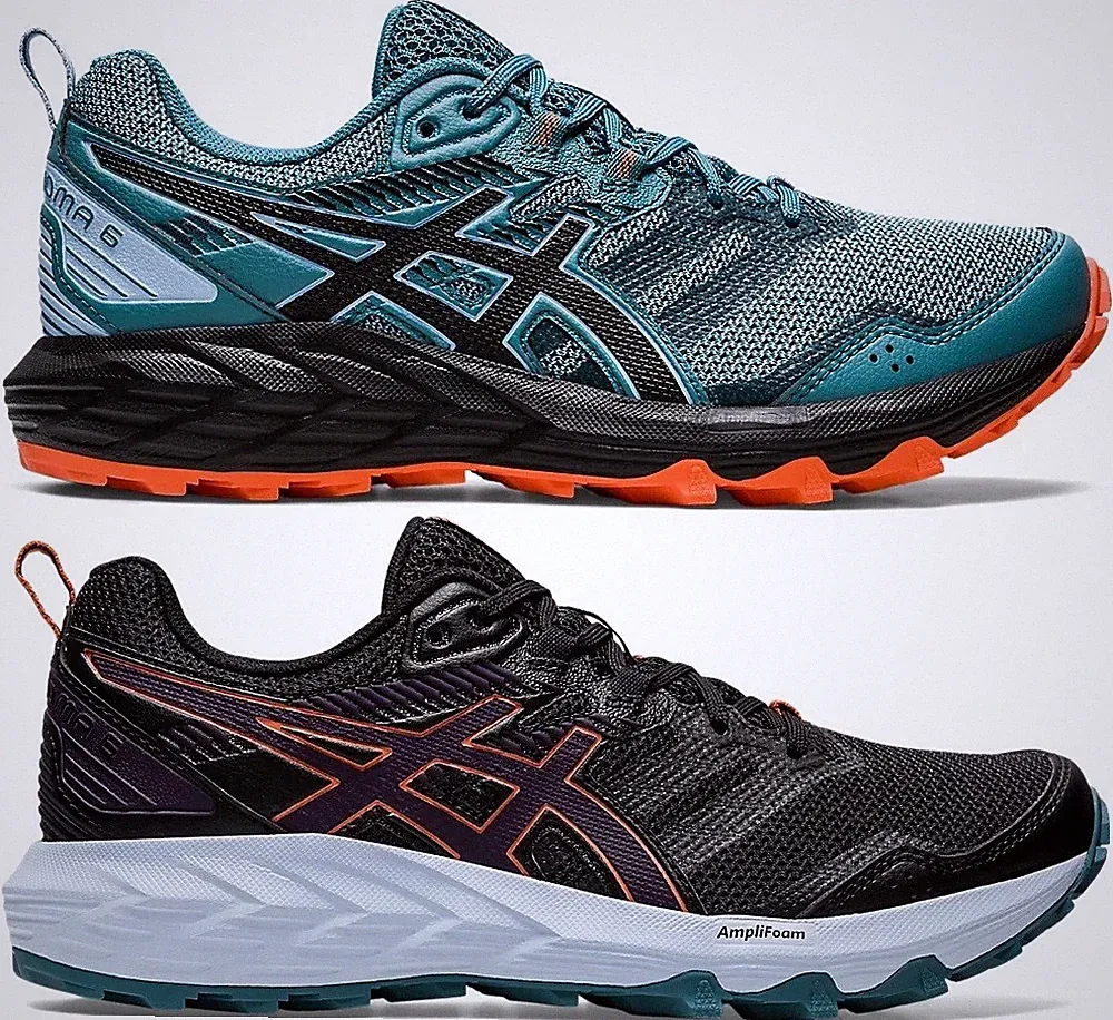 Asics GEL-Sonoma 6 Laufschuhe Schuhe Trail Running Schwarz Kayano