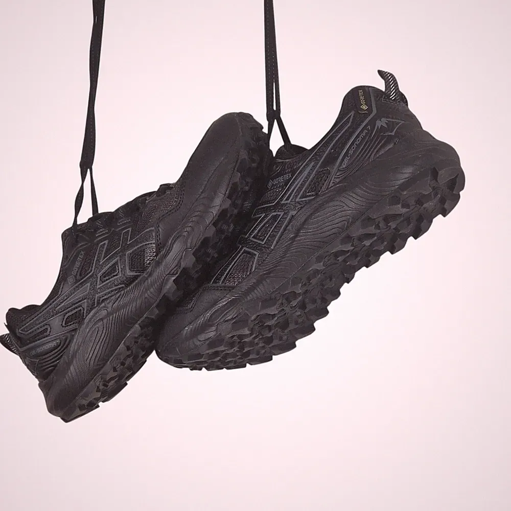 Schwarze Asics Laufschuhe Für Damen