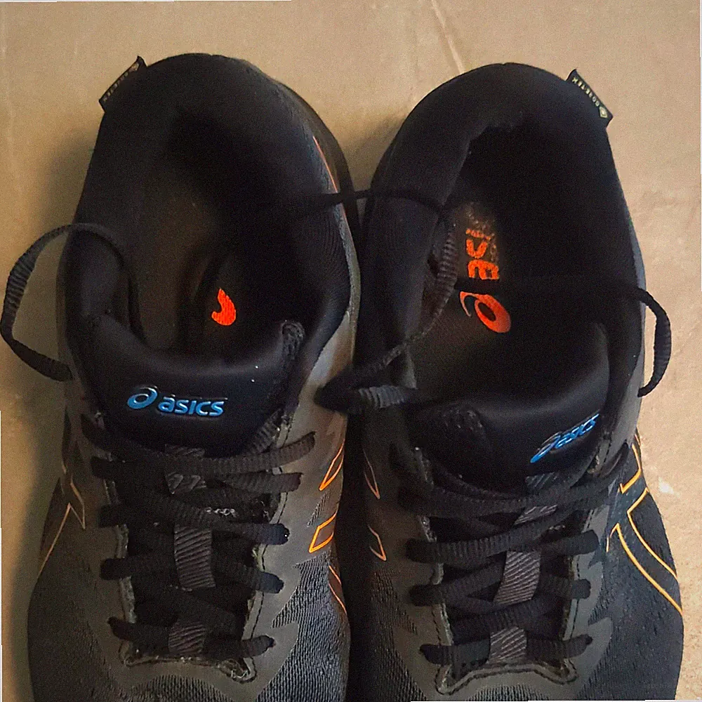 ASICS GEL-SONOMA 7 Herren Laufschuhe Mesh atmungsaktiv Schwarz/Orange EU 44