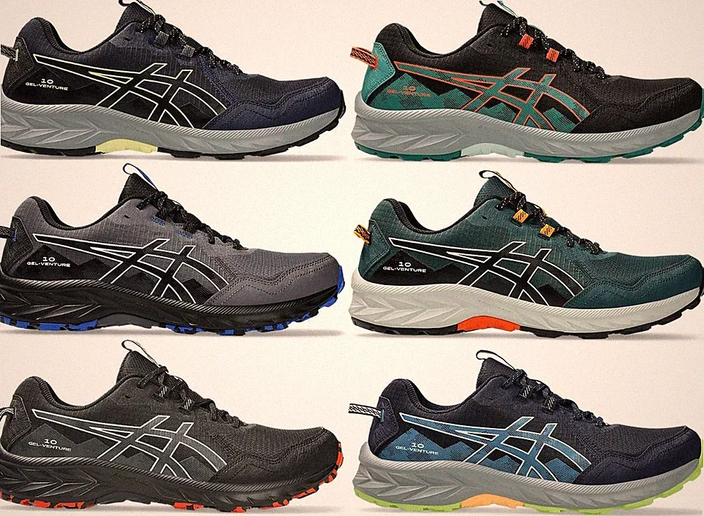 ASICS GEL VENTURE 10 SCHUHE SHOES SCHUHE HERREN TRAIL RUNNING RUNNING SONOMA KAYANO