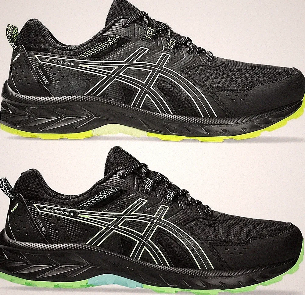 ASICS GEL VENTURE 9 WP WATERPROOF SCHUHE SHOES TRAIL RUNNING SONOMA GORETEX HERREN