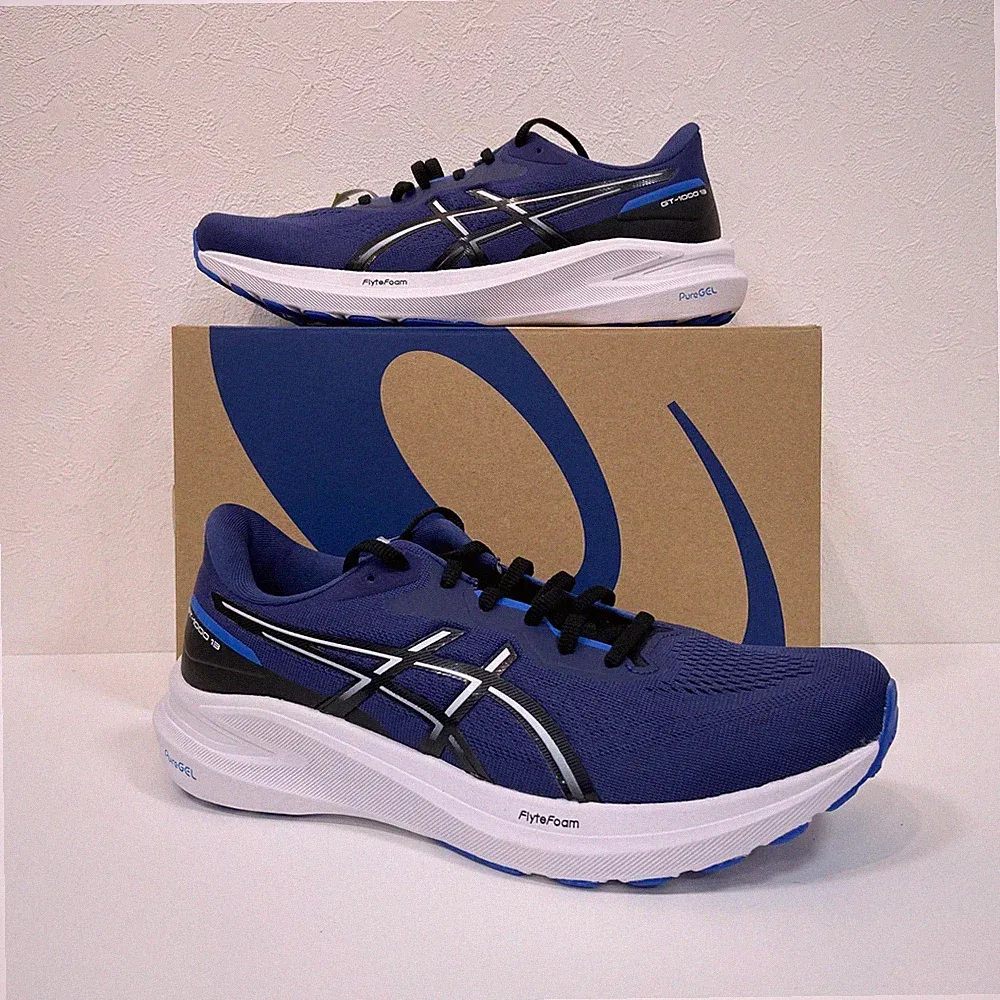 Asics GT-1000 13 Indigo Blau/Weiß Herren Laufschuhe 29cm Neu Originalverpackt