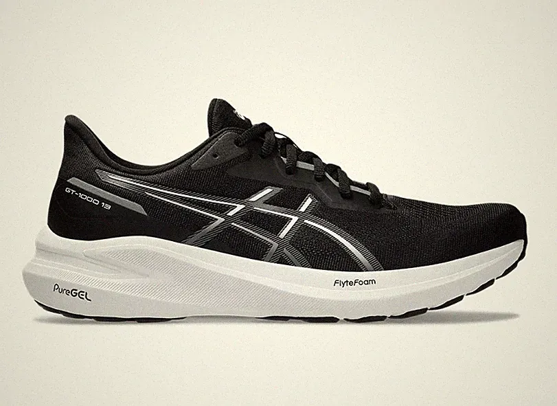 asics GT-1000 13 Laufschuhe | Herren | BLACK/WHITE