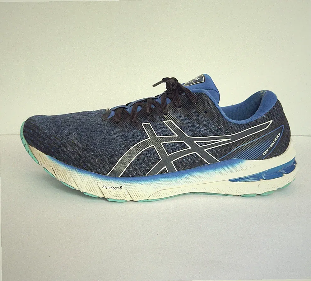 ASICS GT-2000 10 Herren Laufschuhe Gr. 46 Blau – FlyteFoam- Top Zustand