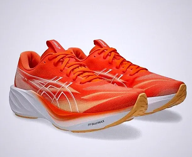 ASICS GT-2000 12 Herren Laufschuh Orange/Weiß Mesh Dämpfung Low Top Gr. 42